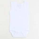Strap Baby Bodysuit White (0-12 Months) - S001.0155