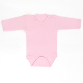 Long Sleeve Baby Bodysuit Pink (0-12 Months) - S001.0157