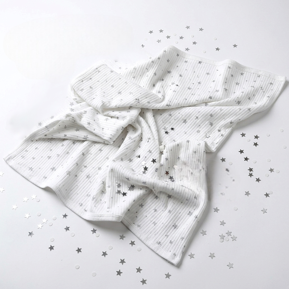 Star Themed Baby Blanket Ecru - SP001.9411