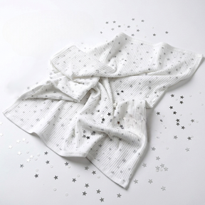 Star Themed Baby Blanket Ecru - SP001.9411