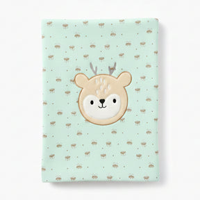 Sweet Dear Themed Baby Blanket Mint - SP001.110.11