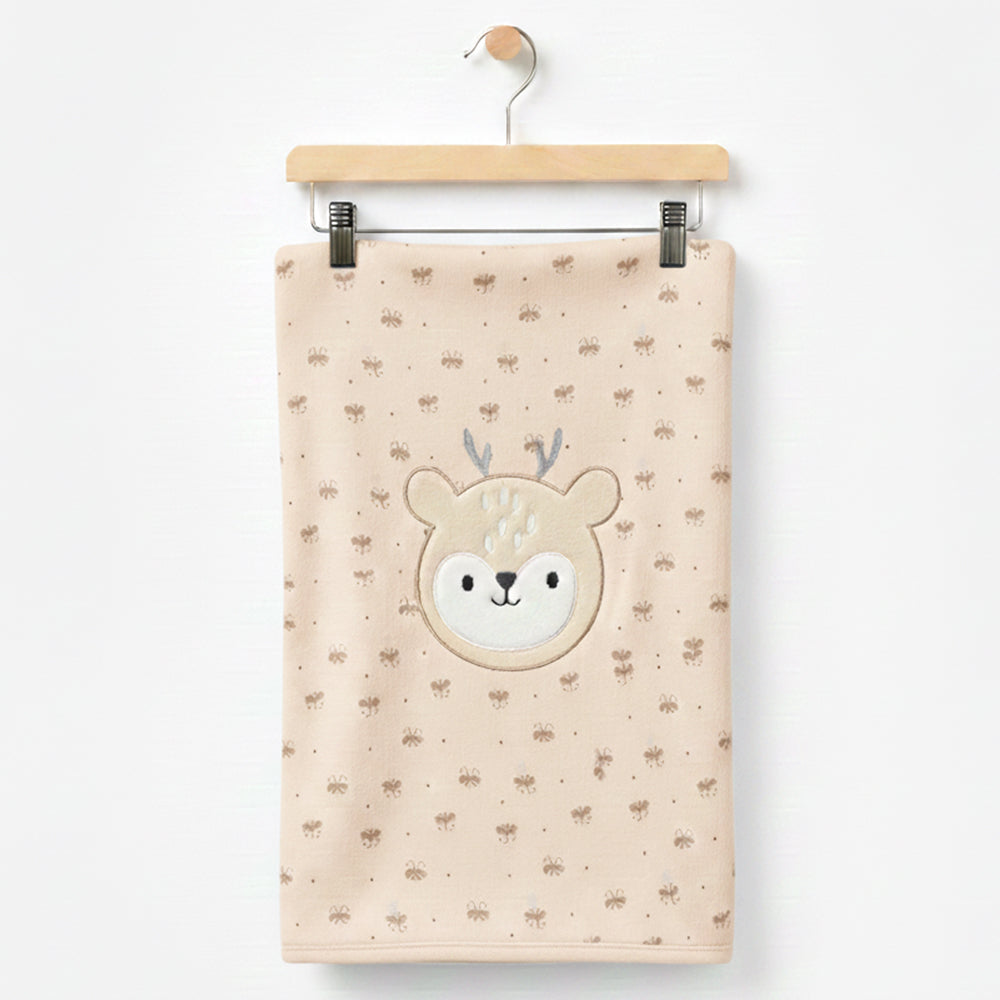 بطانية أطفال بتصميم Sweet Dear باللون البيج - SP001.110.12