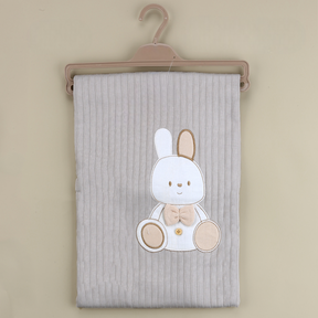 Rabbit Themed Baby Blanket Grey - SP001.111.5