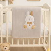 Rabbit Themed Baby Blanket Grey - SP001.111.5