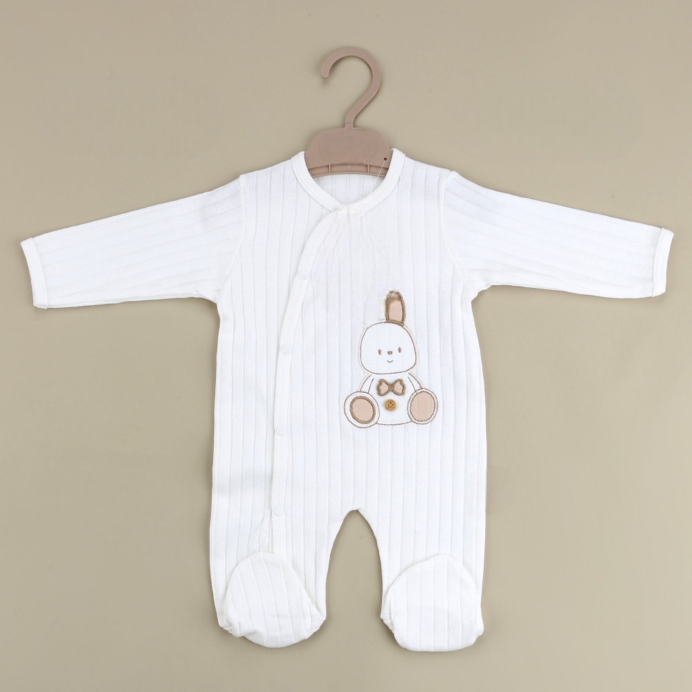 3-Pack Rabbit Themed Baby Bodysuit Ecru (0-3)(3-6)(6-9) Months - SP001.1145.10