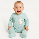 3-Pack Rabbit Themed Baby Bodysuit Green (0-3)(3-6)(6-9) Months - SP001.1145.13