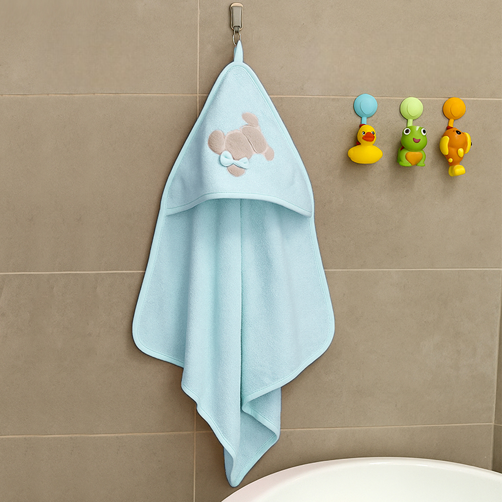 Ribbon Rabbit Themed Baby Towel Mint - SP001.158.11