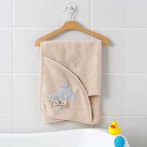 Ribbon Rabbit Themed Baby Towel Beige - SP001.158.12