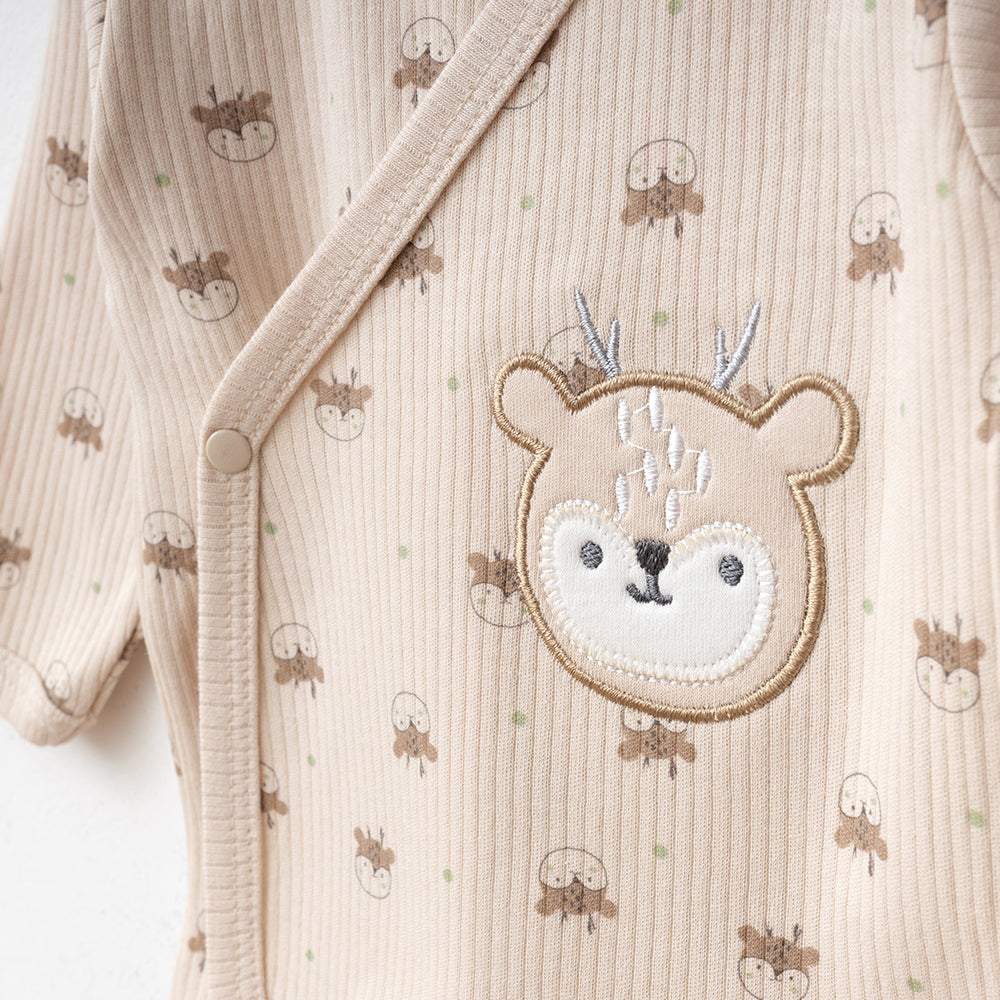 Sweet Dear Themed Hospital Outfit 10-Piece Set Newborn Baby Beige (0-3 Months) - SP001.2108.12