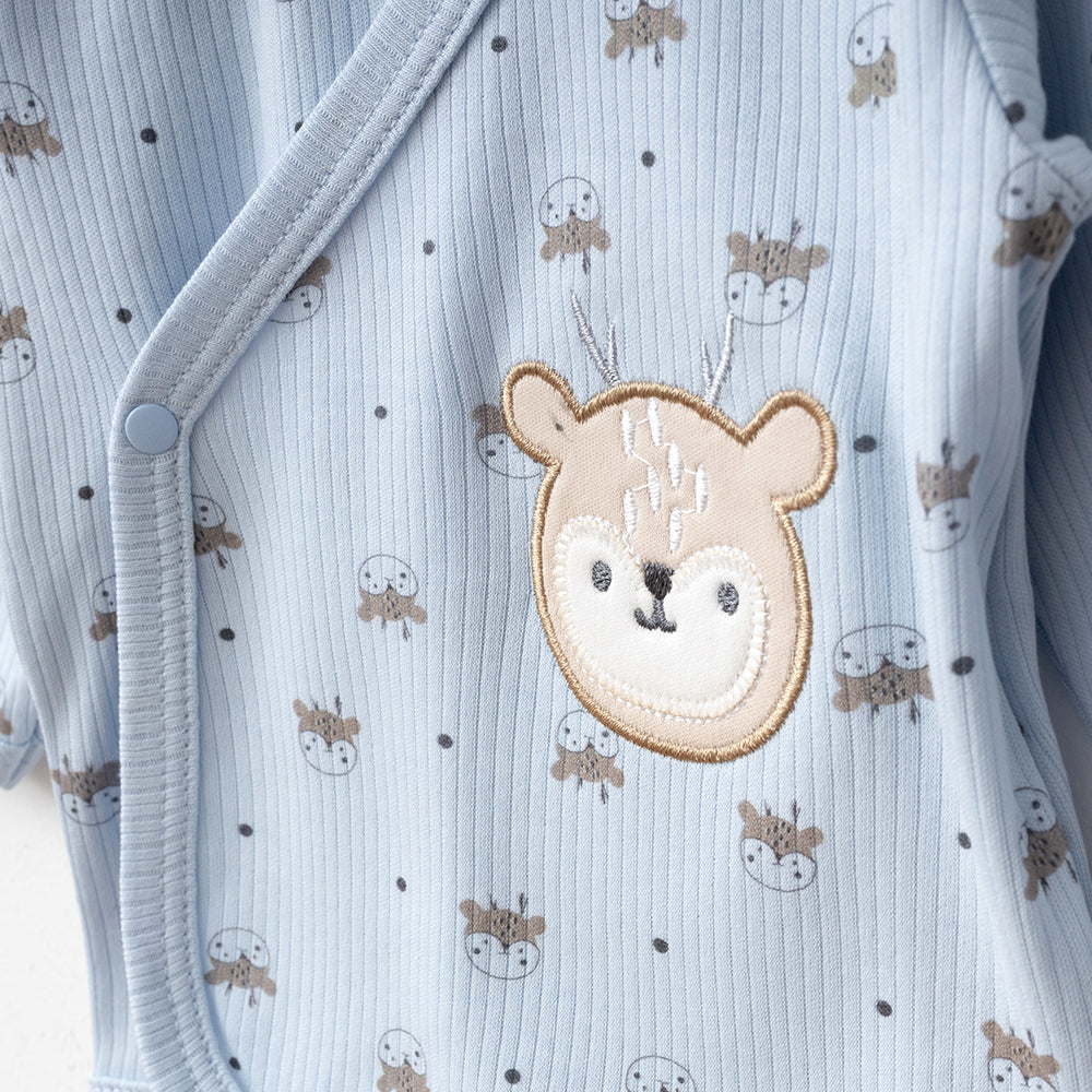 Sweet Dear Themed Hospital Outfit 10-Piece Set Newborn Baby Blue (0-3 Months) - SP001.2108.1