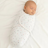 Soft Cotton Baby Swaddle Ecru/Pink - SP001.71910.3