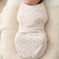 Star and Bear Cotton Baby Swaddle Beige - SP001.72102.12