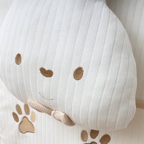 Rabbit Themed Baby Blanket, Pillow & Diaper Changing Cushion Ecru - SP001.8812.10