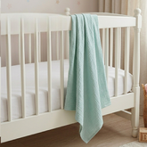 Soft Double-Layer Muslin Baby Blanket Green - SP001.9211