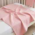 Soft Double-Layer Muslin Baby Blanket Pink - SP001.9211
