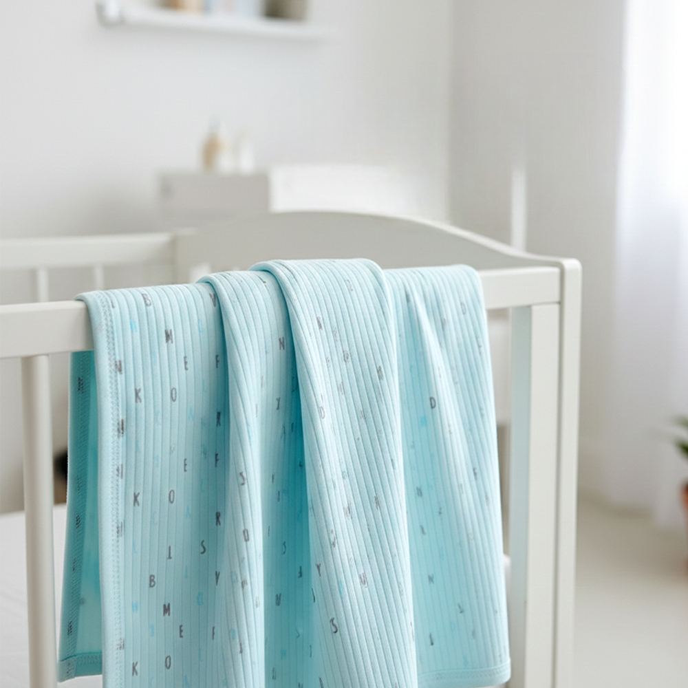 Alphabetic Themed Baby Blanket Mint - SP001.9955