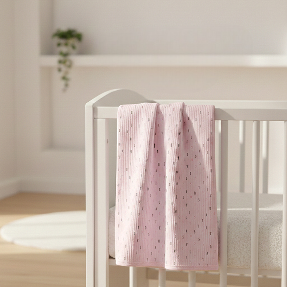 Alphabetic Themed Baby Blanket Pink - SP001.9955
