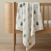 Rabbit Team Themed Baby Blanket Green - SP001.9956