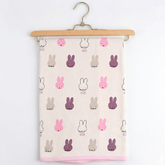 Rabbit Team Themed Baby Blanket Pink - SP001.9956